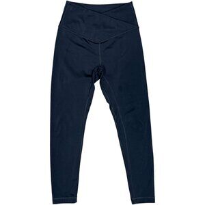 EUC Women's VICTORIA'S SECRET‎ On Point Black Crossover Ankle Leggings | Size 6